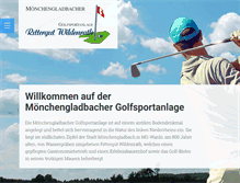 Tablet Screenshot of mg-golfsport.de